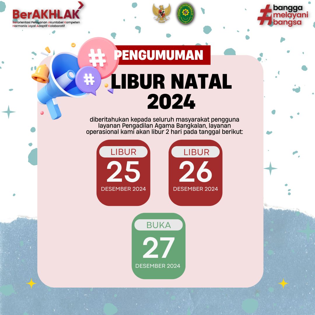 Pengumuman Libur Operasional Pemilu Serentak Instagram Post